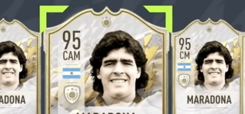 Eliminan a Maradona de FIFA 22 y Ultimate Team