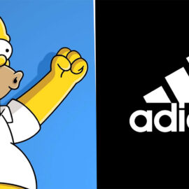 Adidas pone a la venta unos tenis con el meme más conocido de Homero Simpson