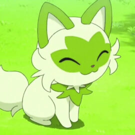 Sprigatito hace su debut en el anime de Pokémon
