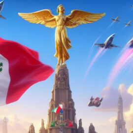 Crean imágenes de eventos mexicanos al estilo Pixar